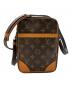 LOUIS VUITTON（ルイ ヴィトン）の古着「ショルダーバッグ モノグラム ダヌーヴ」｜ブラウン
