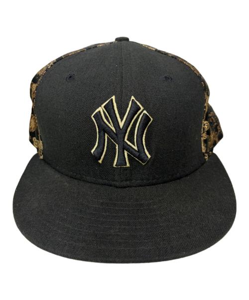 New Era（ニューエラ）New Era (ニューエラ) 59FIFTY NY YANKEES 和柄龍 ブラック サイズ:7 1/2(59.6cm)の古着・服飾アイテム