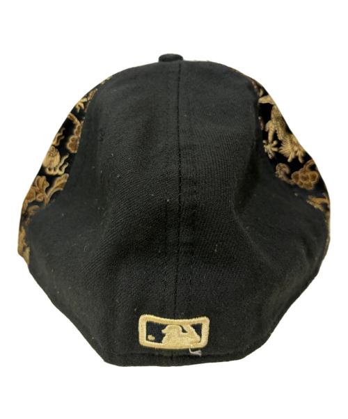 New Era（ニューエラ）New Era (ニューエラ) 59FIFTY NY YANKEES 和柄龍 ブラック サイズ:7 1/2(59.6cm)の古着・服飾アイテム