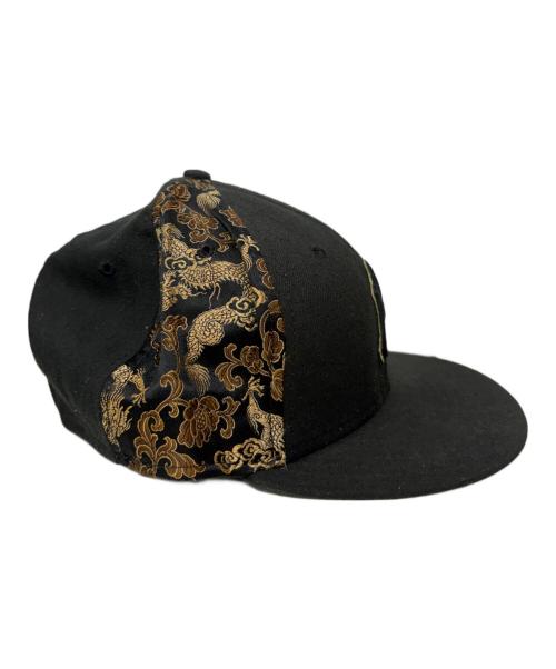 New Era（ニューエラ）New Era (ニューエラ) 59FIFTY NY YANKEES 和柄龍 ブラック サイズ:7 1/2(59.6cm)の古着・服飾アイテム