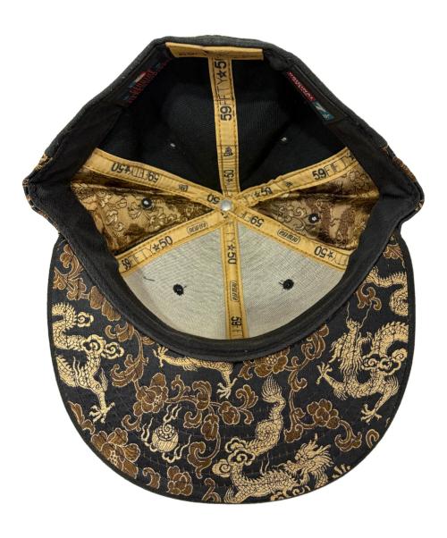 New Era（ニューエラ）New Era (ニューエラ) 59FIFTY NY YANKEES 和柄龍 ブラック サイズ:7 1/2(59.6cm)の古着・服飾アイテム