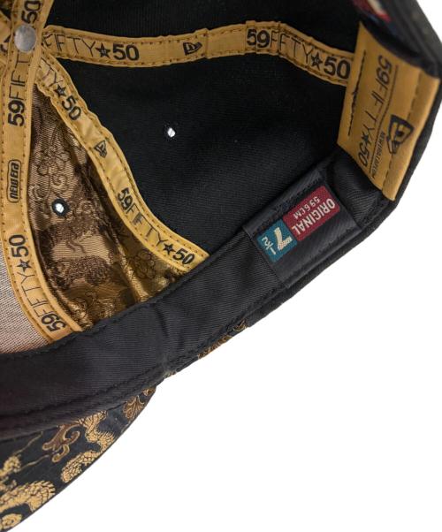 New Era（ニューエラ）New Era (ニューエラ) 59FIFTY NY YANKEES 和柄龍 ブラック サイズ:7 1/2(59.6cm)の古着・服飾アイテム