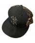 New Era（ニューエラ）の古着「59FIFTY NY YANKEES 和柄龍」｜ブラック