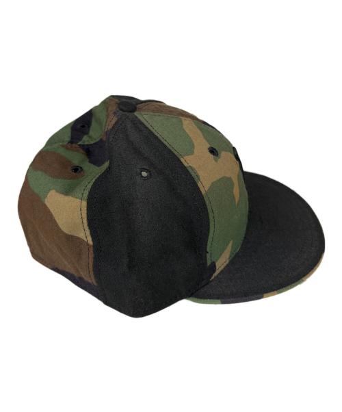 New Era（ニューエラ）New Era (ニューエラ) 59FIFTY LA DODGERS CAMO グリーン サイズ:SIZE 7 5/8(60.6cm)の古着・服飾アイテム
