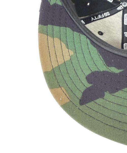 New Era（ニューエラ）New Era (ニューエラ) 59FIFTY LA DODGERS CAMO グリーン サイズ:SIZE 7 5/8(60.6cm)の古着・服飾アイテム