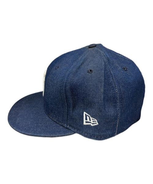 New Era（ニューエラ）New Era (ニューエラ) 59FIFTY NY YANKEES DENIM インディゴ サイズ:SIZE 7 3/4(61.5cm)の古着・服飾アイテム