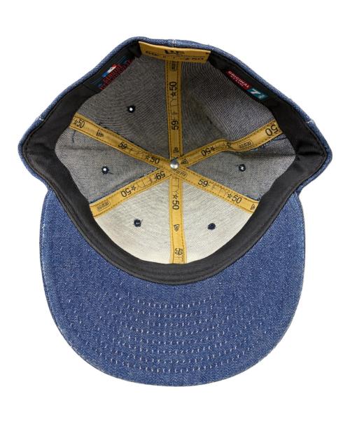 New Era（ニューエラ）New Era (ニューエラ) 59FIFTY NY YANKEES DENIM インディゴ サイズ:SIZE 7 3/4(61.5cm)の古着・服飾アイテム