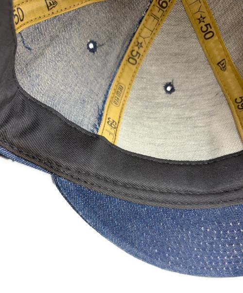 New Era（ニューエラ）New Era (ニューエラ) 59FIFTY NY YANKEES DENIM インディゴ サイズ:SIZE 7 3/4(61.5cm)の古着・服飾アイテム