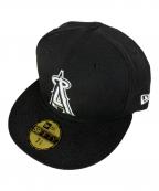 New Eraニューエラ）の古着「59FIFTY LOS ANGELES ANGELS」｜ブラック