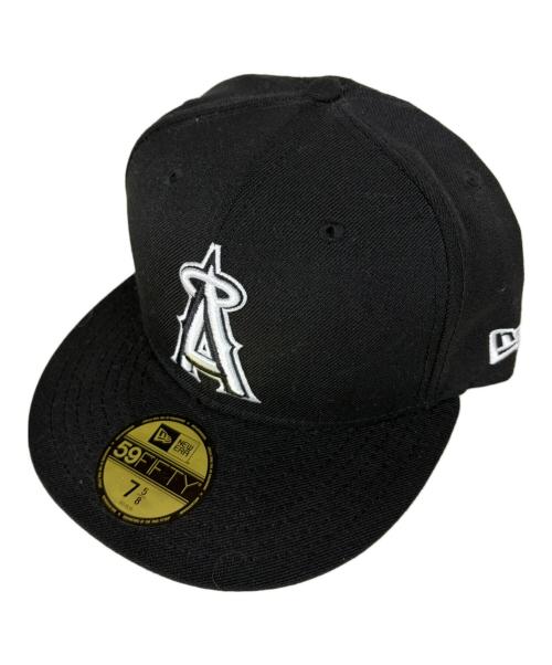 New Era（ニューエラ）New Era (ニューエラ) 59FIFTY LOS ANGELES ANGELS ブラック サイズ:SIZE 7 5/8(60.6cm)の古着・服飾アイテム