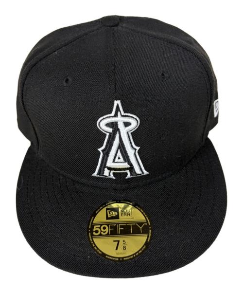 New Era（ニューエラ）New Era (ニューエラ) 59FIFTY LOS ANGELES ANGELS ブラック サイズ:SIZE 7 5/8(60.6cm)の古着・服飾アイテム