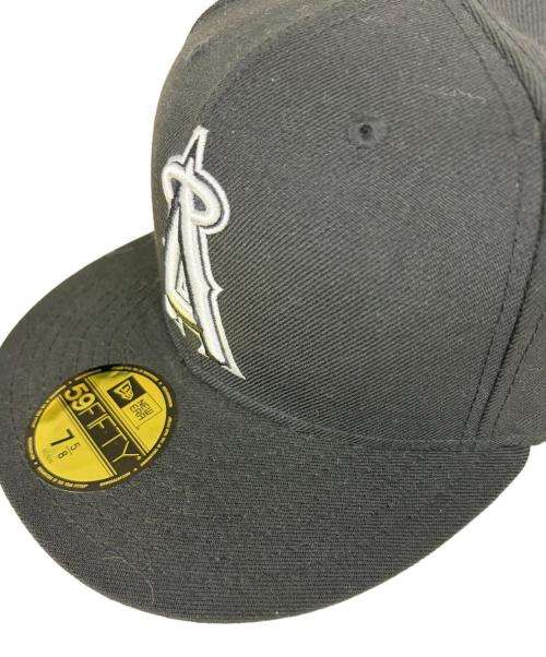 New Era（ニューエラ）New Era (ニューエラ) 59FIFTY LOS ANGELES ANGELS ブラック サイズ:SIZE 7 5/8(60.6cm)の古着・服飾アイテム