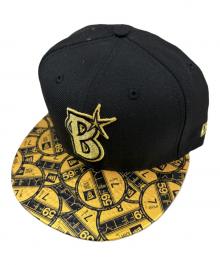 New Era（ニューエラ）の古着「59FIFTY 横浜DeNAベイスターズ バイザーステッカー」｜ブラック