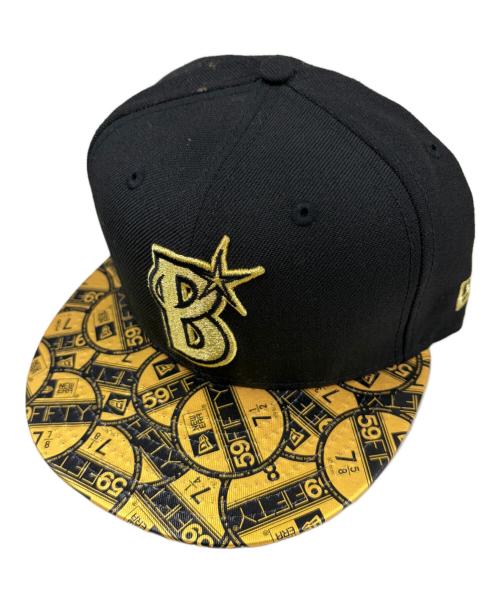 New Era（ニューエラ）New Era (ニューエラ) 59FIFTY 横浜DeNAベイスターズ バイザーステッカー ブラック サイズ:SIZE 7 3/8(58.7cm)の古着・服飾アイテム