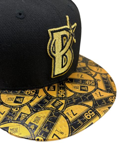 New Era（ニューエラ）New Era (ニューエラ) 59FIFTY 横浜DeNAベイスターズ バイザーステッカー ブラック サイズ:SIZE 7 3/8(58.7cm)の古着・服飾アイテム