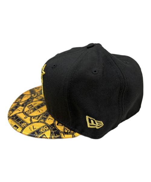 New Era（ニューエラ）New Era (ニューエラ) 59FIFTY 横浜DeNAベイスターズ バイザーステッカー ブラック サイズ:SIZE 7 3/8(58.7cm)の古着・服飾アイテム