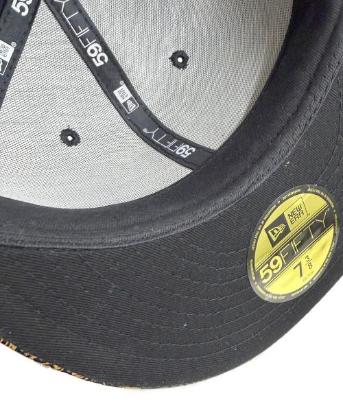 New Era（ニューエラ）New Era (ニューエラ) 59FIFTY 横浜DeNAベイスターズ バイザーステッカー ブラック サイズ:SIZE 7 3/8(58.7cm)の古着・服飾アイテム