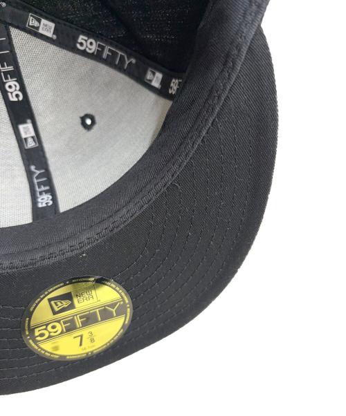 New Era（ニューエラ）New Era (ニューエラ) 59FIFTY 横浜DeNAベイスターズ バイザーステッカー ブラック サイズ:SIZE 7 3/8(58.7cm)の古着・服飾アイテム