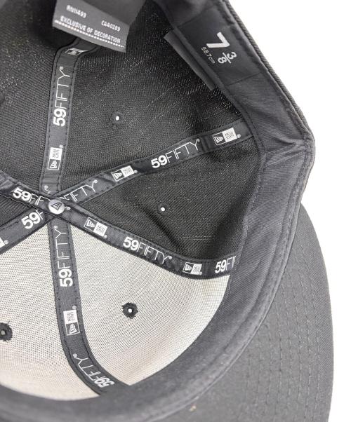 New Era（ニューエラ）New Era (ニューエラ) 59FIFTY 横浜DeNAベイスターズ バイザーステッカー ブラック サイズ:SIZE 7 3/8(58.7cm)の古着・服飾アイテム