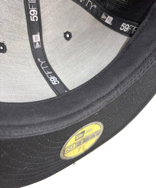 New Era（ニューエラ）New Era (ニューエラ) 59FIFTY 横浜DeNAベイスターズ バイザーステッカー ブラック サイズ:SIZE 7 3/8(58.7cm)の古着・服飾アイテム