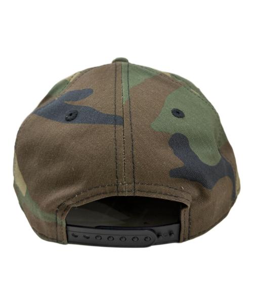 New Era（ニューエラ）New Era (ニューエラ) 9FIFTY 横浜DeNAベイスターズ B LOGO CAMO オリーブ サイズ:SNAPBACKの古着・服飾アイテム