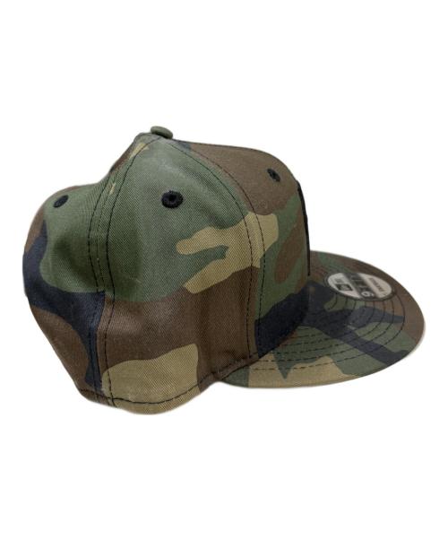 New Era（ニューエラ）New Era (ニューエラ) 9FIFTY 横浜DeNAベイスターズ B LOGO CAMO オリーブ サイズ:SNAPBACKの古着・服飾アイテム