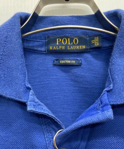 POLO RALPH LAUREN（ポロ・ラルフローレン）POLO RALPH LAUREN (ポロ・ラルフローレン) ポロシャツ ブルー サイズ:XSの古着・服飾アイテム