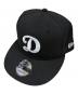 New Era（ニューエラ）の古着「9FIFTY LOS ANGELES DODGERS D LOGO」｜ブラック