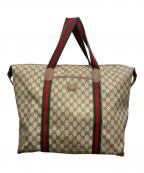 GUCCIグッチ）の古着「ボストンバッグ」｜ベージュ