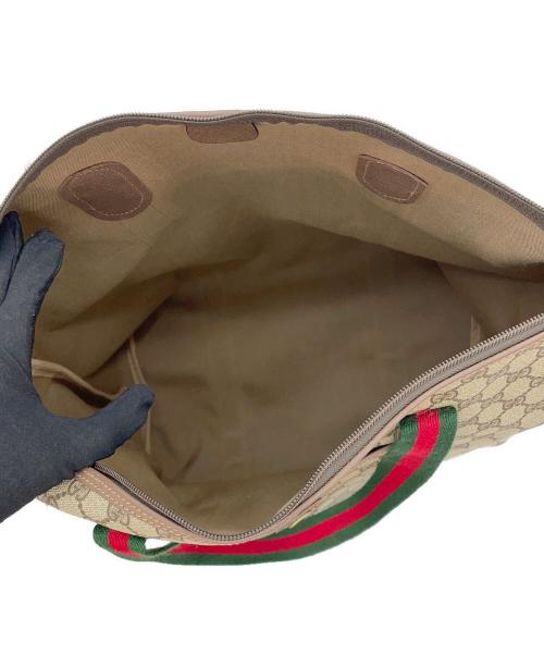 GUCCI（グッチ）GUCCI (グッチ) ボストンバッグ ベージュの古着・服飾アイテム