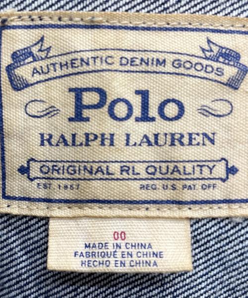POLO RALPH LAUREN（ポロ・ラルフローレン）POLO RALPH LAUREN (ポロ・ラルフローレン) 長袖ワンピース インディゴ サイズ:00の古着・服飾アイテム