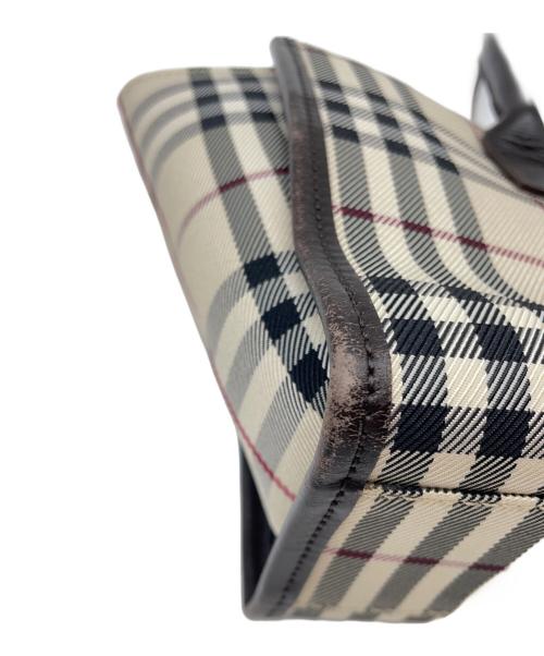 BURBERRY（バーバリー）BURBERRY (バーバリー) ハンドバッグ ベージュの古着・服飾アイテム