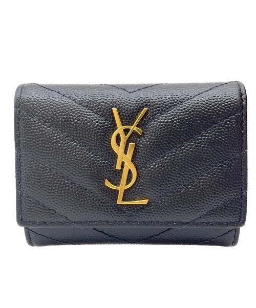 Yves Saint Laurent（イヴサンローラン）Yves Saint Laurent (イヴサンローラン) 6連キーケース ブラックの古着・服飾アイテム