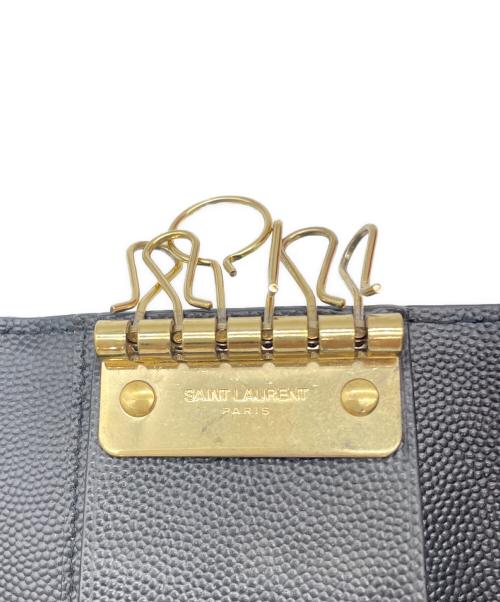 Yves Saint Laurent（イヴサンローラン）Yves Saint Laurent (イヴサンローラン) 6連キーケース ブラックの古着・服飾アイテム