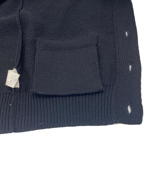 COMME des GARCONS HOMME（コムデギャルソン オム）COMME des GARCONS HOMME (コムデギャルソン オム) ニットカーディガン ブラック サイズ:表記無しの古着・服飾アイテム
