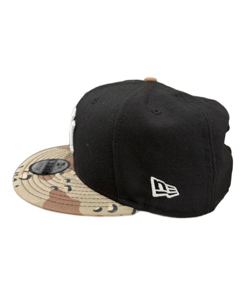 New Era（ニューエラ）New Era (ニューエラ) 9FIFTY NY YANKEES CAMO ブラック×ベージュ サイズ:SNAPBACKの古着・服飾アイテム