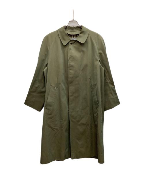 Aquascutum（アクアスキュータム）Aquascutum (アクアスキュータム) ステンカラーコート オリーブ サイズ:表記なしの古着・服飾アイテム