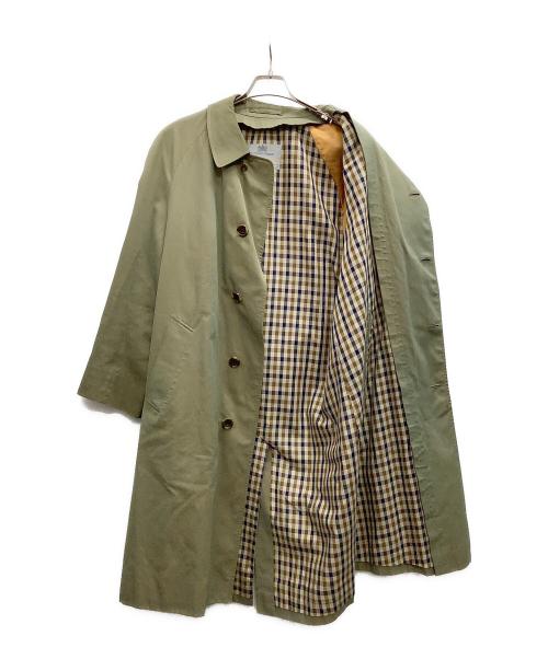 Aquascutum（アクアスキュータム）Aquascutum (アクアスキュータム) ステンカラーコート オリーブ サイズ:表記なしの古着・服飾アイテム