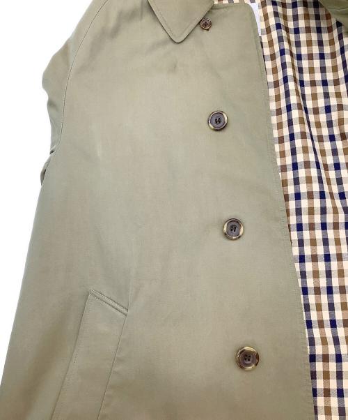 Aquascutum（アクアスキュータム）Aquascutum (アクアスキュータム) ステンカラーコート オリーブ サイズ:表記なしの古着・服飾アイテム