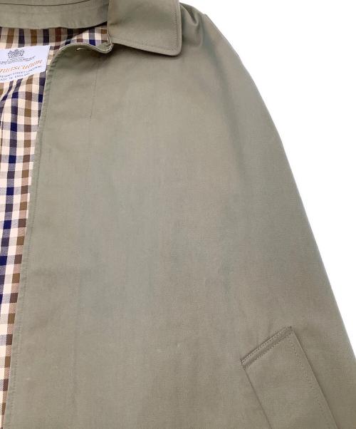 Aquascutum（アクアスキュータム）Aquascutum (アクアスキュータム) ステンカラーコート オリーブ サイズ:表記なしの古着・服飾アイテム