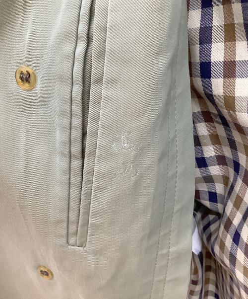 Aquascutum（アクアスキュータム）Aquascutum (アクアスキュータム) ステンカラーコート オリーブ サイズ:表記なしの古着・服飾アイテム