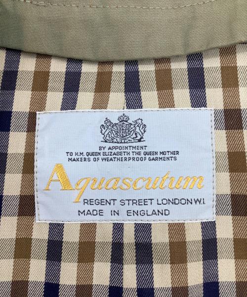 Aquascutum（アクアスキュータム）Aquascutum (アクアスキュータム) ステンカラーコート オリーブ サイズ:表記なしの古着・服飾アイテム