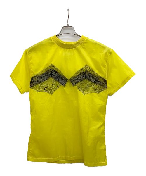 Maison Margiela（メゾンマルジェラ）Maison Margiela (メゾンマルジェラ) 半袖カットソー イエロー サイズ:1の古着・服飾アイテム