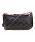 LOEWE（ロエベ）の古着「PVCショルダーバッグ」｜ブラック×ピンク