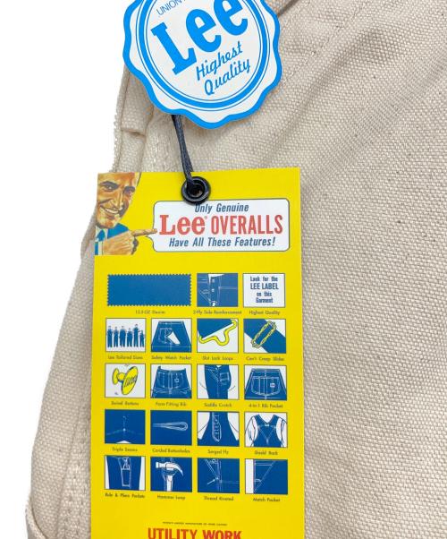 LEE（リー）LEE (リー) オーバーオール ベージュ サイズ:XLの古着・服飾アイテム