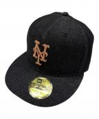 New Eraニューエラ）の古着「59FIFTY REGAL PRESENCE NY METS SUBWAY SERIES」｜インディゴ