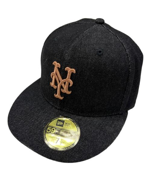 New Era（ニューエラ）New Era (ニューエラ) 59FIFTY REGAL PRESENCE NY METS SUBWAY SERIES インディゴ サイズ:SIZE 7 1/2(59.6cm)の古着・服飾アイテム