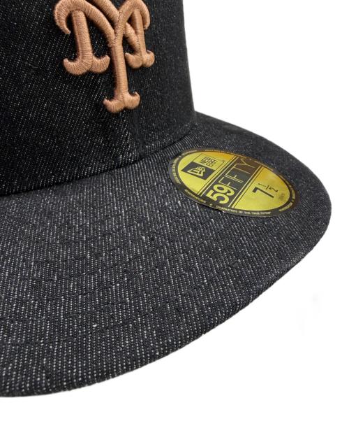 New Era（ニューエラ）New Era (ニューエラ) 59FIFTY REGAL PRESENCE NY METS SUBWAY SERIES インディゴ サイズ:SIZE 7 1/2(59.6cm)の古着・服飾アイテム