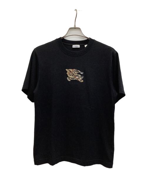BURBERRY（バーバリー）BURBERRY (バーバリー) 半袖カットソー ブラック サイズ:Lの古着・服飾アイテム