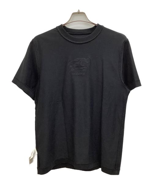 BURBERRY（バーバリー）BURBERRY (バーバリー) 半袖カットソー ブラック サイズ:Lの古着・服飾アイテム